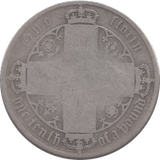1872 FLORIN ( FAIR ) 3 DIE 44 - Florin - Cambridgeshire Coins