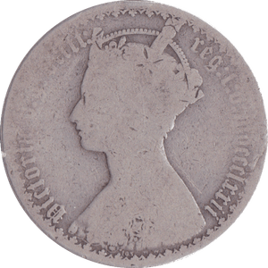 1872 FLORIN ( FAIR ) DIE 103 - Florin - Cambridgeshire Coins