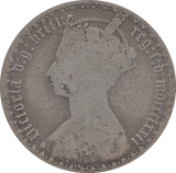 1872 FLORIN ( FAIR ) DIE 10 - Florin - Cambridgeshire Coins