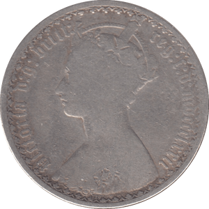 1872 FLORIN ( FAIR ) DIE 120 - FLORIN - Cambridgeshire Coins