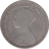 1872 FLORIN ( FAIR ) DIE 120 - FLORIN - Cambridgeshire Coins
