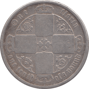 1872 FLORIN ( FAIR ) DIE 120 - FLORIN - Cambridgeshire Coins