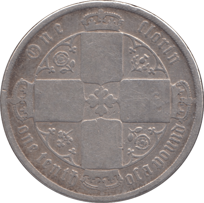 1872 FLORIN ( FAIR ) DIE 120 - FLORIN - Cambridgeshire Coins