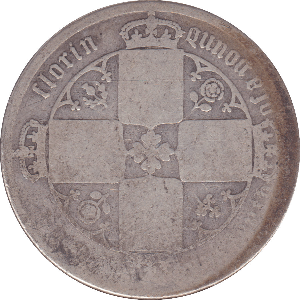 1872 FLORIN ( FAIR ) DIE 131 - Florin - Cambridgeshire Coins