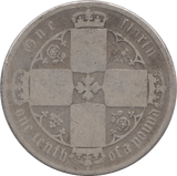 1872 FLORIN ( FAIR ) DIE 158 - Florin - Cambridgeshire Coins