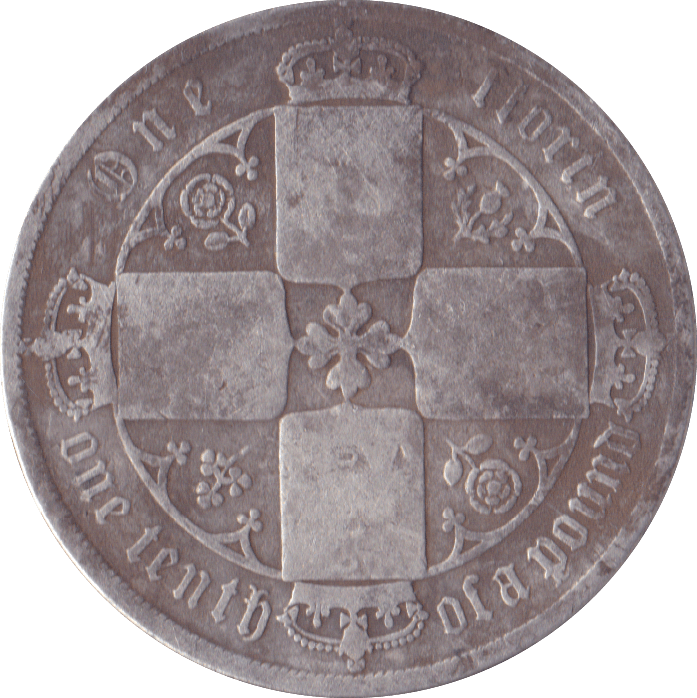 1872 FLORIN ( FAIR ) DIE 32 - Florin - Cambridgeshire Coins