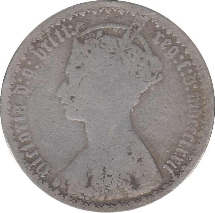 1872 FLORIN ( FAIR ) DIE 40 - Florin - Cambridgeshire Coins