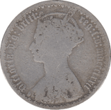 1872 FLORIN ( FAIR ) DIE 40 - Florin - Cambridgeshire Coins