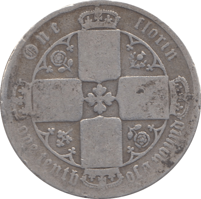 1872 FLORIN ( FAIR ) DIE 40 - Florin - Cambridgeshire Coins