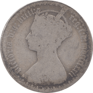 1872 FLORIN ( FAIR ) DIE 43 - Shilling - Cambridgeshire Coins