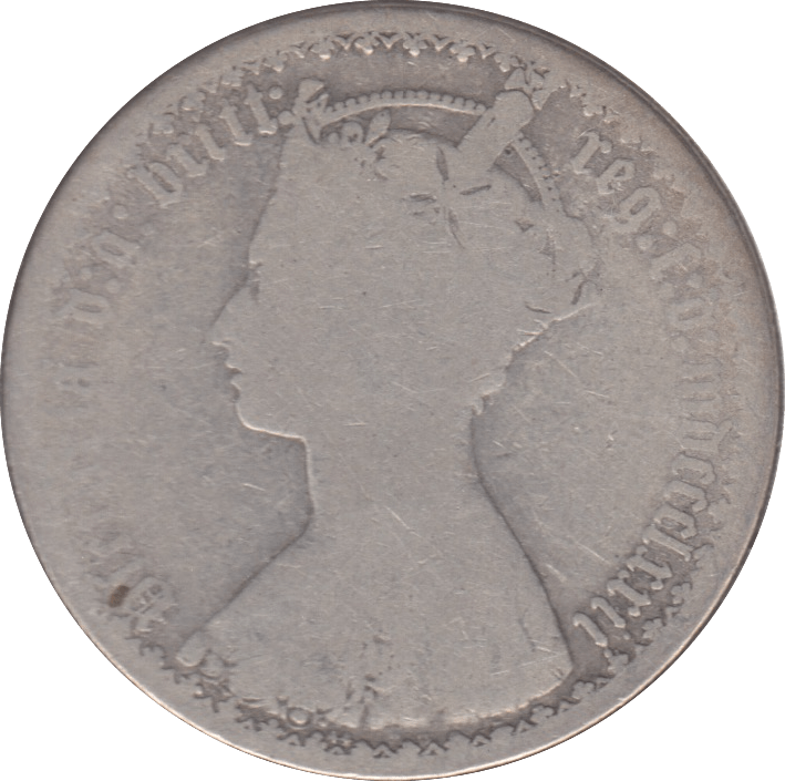 1872 FLORIN ( FAIR ) DIE 44 - Florin - Cambridgeshire Coins
