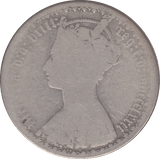 1872 FLORIN ( FAIR ) DIE 44 - Florin - Cambridgeshire Coins
