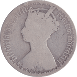 1872 FLORIN ( FAIR ) DIE 44 - Florin - Cambridgeshire Coins