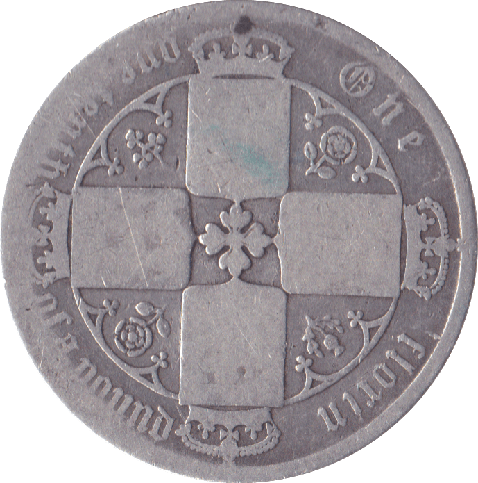 1872 FLORIN ( FAIR ) DIE 46 - Florin - Cambridgeshire Coins