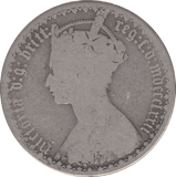 1872 FLORIN ( FAIR ) DIE 53 - Florin - Cambridgeshire Coins