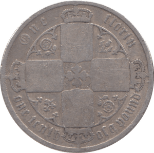 1872 FLORIN ( FAIR ) DIE 60 - Florin - Cambridgeshire Coins