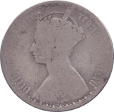 1872 FLORIN ( FAIR ) DIE 63 - Florin - Cambridgeshire Coins