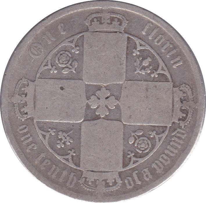 1872 FLORIN ( FAIR ) DIE 63 - Florin - Cambridgeshire Coins