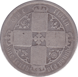 1872 FLORIN ( FAIR ) DIE 63 - Florin - Cambridgeshire Coins