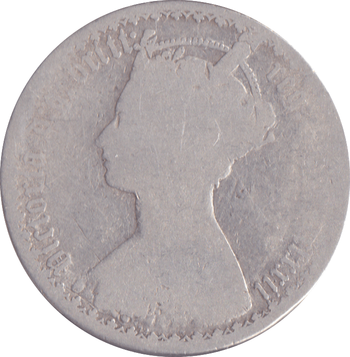 1872 FLORIN ( FAIR ) DIE 72 - Florin - Cambridgeshire Coins