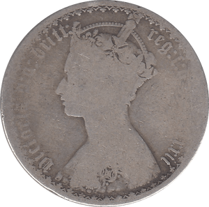 1872 FLORIN ( FAIR ) DIE 73 - Florin - Cambridgeshire Coins