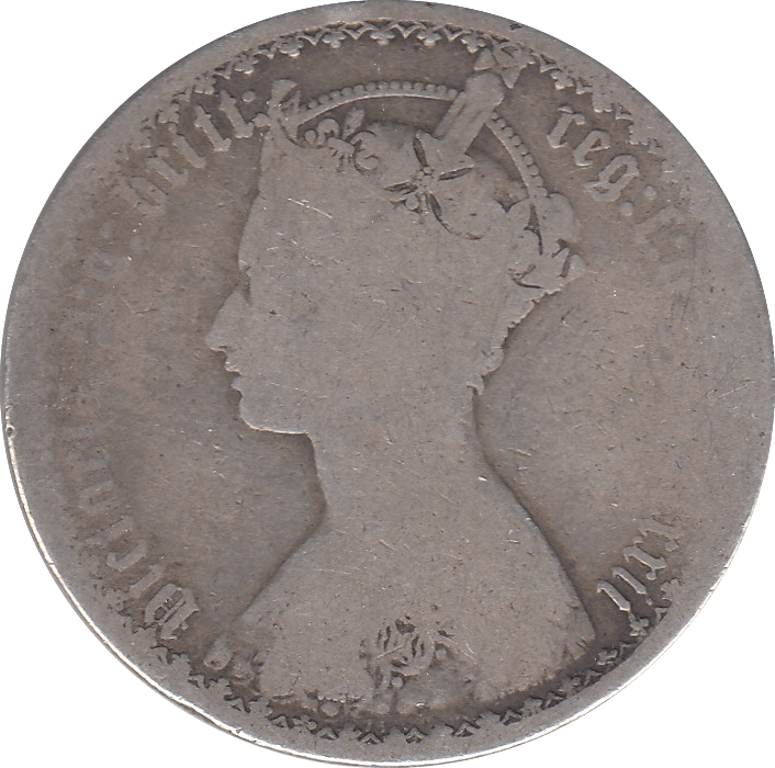 1872 FLORIN ( FAIR ) DIE 73 - Florin - Cambridgeshire Coins