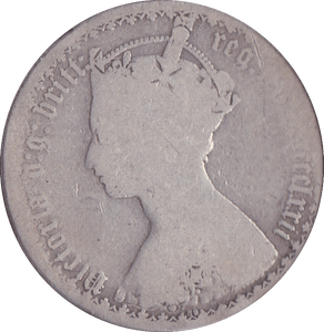 1872 FLORIN ( FAIR ) DIE 89 - Florin - Cambridgeshire Coins