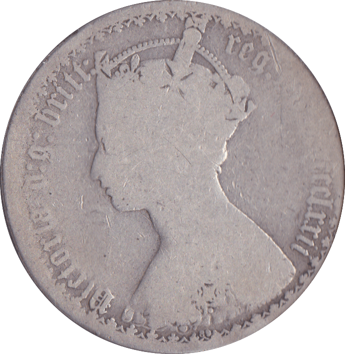 1872 FLORIN ( FAIR ) DIE 89 - Florin - Cambridgeshire Coins