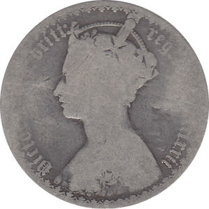 1872 FLORIN ( FAIR ) DIE 97 - Florin - Cambridgeshire Coins