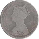 1872 FLORIN ( FAIR ) - FLORIN - Cambridgeshire Coins