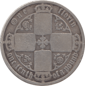 1872 FLORIN ( FAIR ) - Florin - Cambridgeshire Coins