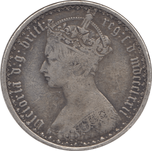 1872 FLORIN ( GF ) 4 - Florin - Cambridgeshire Coins