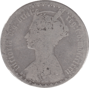1872 FLORIN ( NF ) DIE 121 - Florin - Cambridgeshire Coins