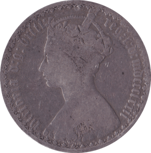 1872 FLORIN ( NF ) DIE 129 - Florin - Cambridgeshire Coins