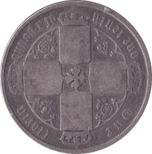 1872 FLORIN ( NF ) DIE 129 - Florin - Cambridgeshire Coins