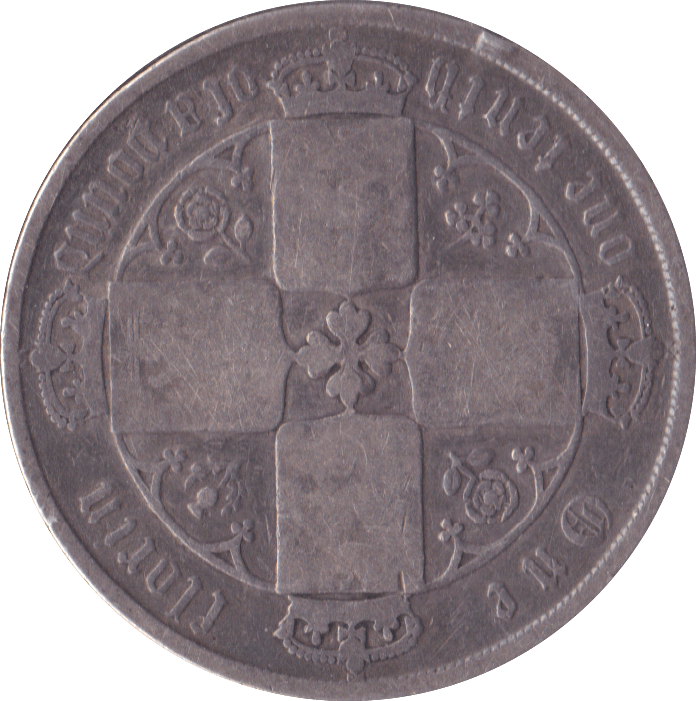 1872 FLORIN ( NF ) DIE 129 - Florin - Cambridgeshire Coins