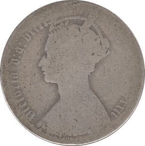 1872 FLORIN ( NF ) DIE 144 - Florin - Cambridgeshire Coins