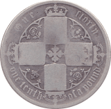 1872 FLORIN ( NF ) - Florin - Cambridgeshire Coins