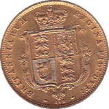 1872 GOLD HALF SOVEREIGN ( GEF ) - Half Sovereign - Cambridgeshire Coins