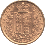 1872 GOLD SOVEREIGN ( EF ) DIE 69 - Sovereign - Cambridgeshire Coins