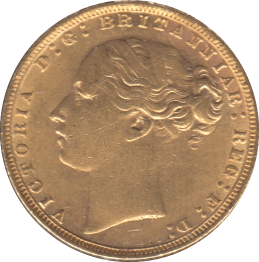 1872 GOLD SOVEREIGN ( GVF ) 3 - Sovereign - Cambridgeshire Coins