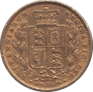 1872 GOLD SOVEREIGN ( GVF ) DIE 100 - Sovereign - Cambridgeshire Coins