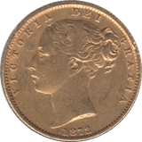 1872 GOLD SOVEREIGN ( GVF ) DIE 16 - Sovereign - Cambridgeshire Coins