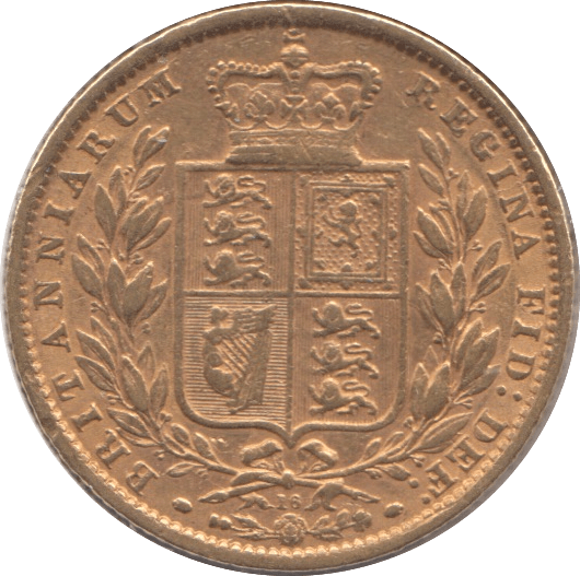 1872 GOLD SOVEREIGN ( GVF ) DIE 16 - Sovereign - Cambridgeshire Coins