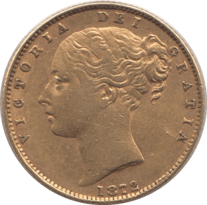 1872 GOLD SOVEREIGN ( GVF ) DIE 17 - Sovereign - Cambridgeshire Coins