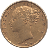 1872 GOLD SOVEREIGN ( GVF ) DIE 17 - Sovereign - Cambridgeshire Coins