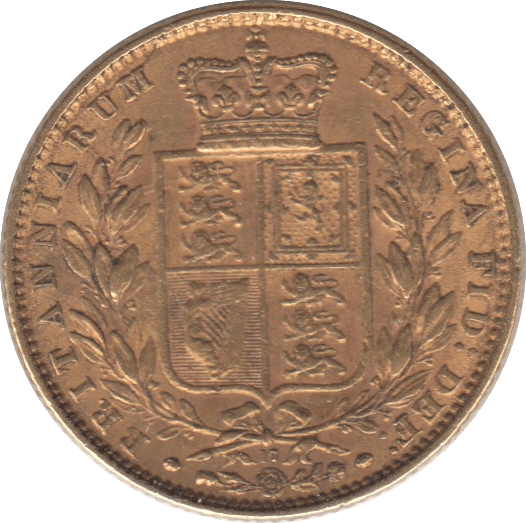 1872 GOLD SOVEREIGN ( GVF ) DIE 17 - Sovereign - Cambridgeshire Coins