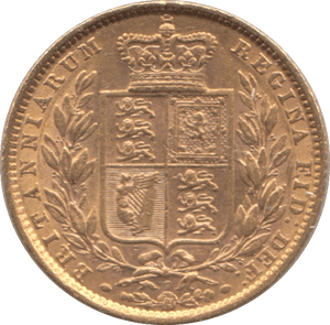 1872 GOLD SOVEREIGN ( GVF ) DIE 7 - Sovereign - Cambridgeshire Coins