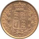 1872 GOLD SOVEREIGN ( GVF ) DIE 7 - Sovereign - Cambridgeshire Coins