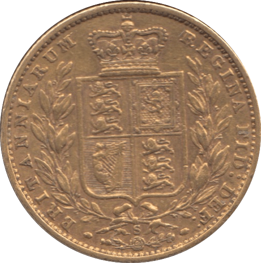 1872 GOLD SOVEREIGN ( GVF ) SYDNEY MINT - Sovereign - Cambridgeshire Coins